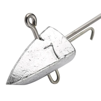 CHEERY-FH186-3.5g5g7g Arrowhead Jig Lead Head Hooks Worm Soft Lure Hook Jig Heads Fishing Hook With Barbed – Soft Lure – view 5