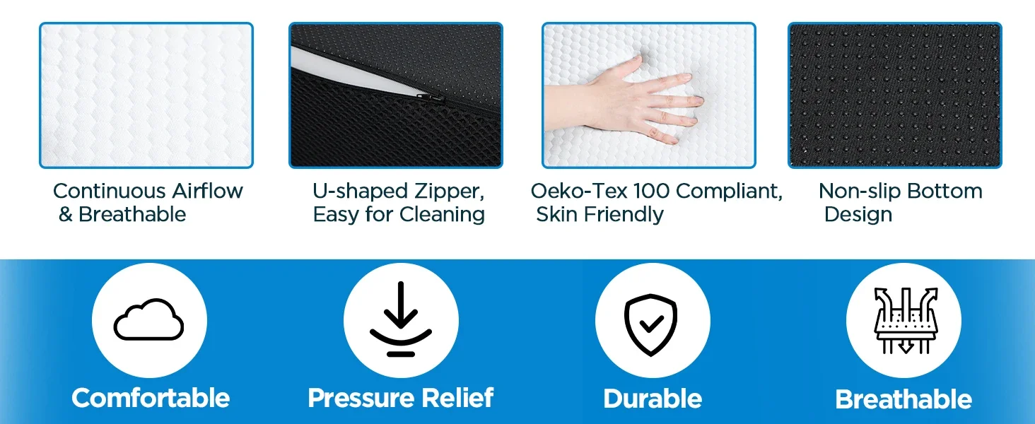 Custom Collapsible Washable 6 Inch  Memory Foam Mattress Cover Foldable Tri-fold Mattress Cover supplier