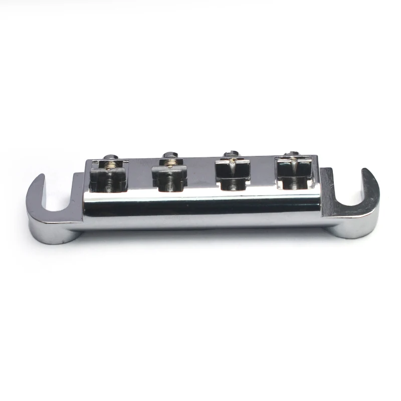 コンボブリッジテールピース 4 弦ベースギター用 87.2x20MM 弦間隔
