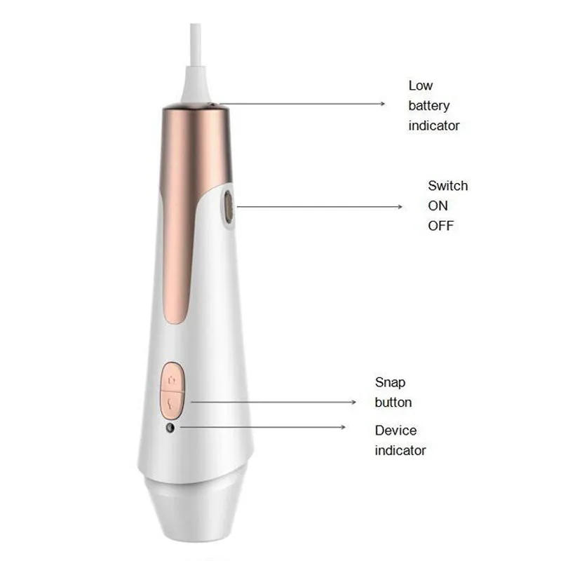 Smart 8 Data Skin Analyse Three Color Spectrum UV Pores USB Intelligent  Face Beauty Skin Analyzer Scanner