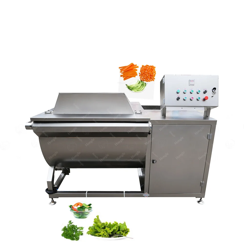 Blueberry and Vegetable Production Line White Radish Washing and Drying Machine for Hotels and Restaurants Used Condition