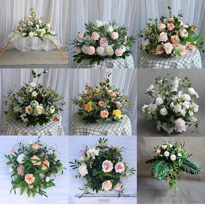 Qslhk110 Artificial Flower Balls Wedding Table Centerpieces Factory