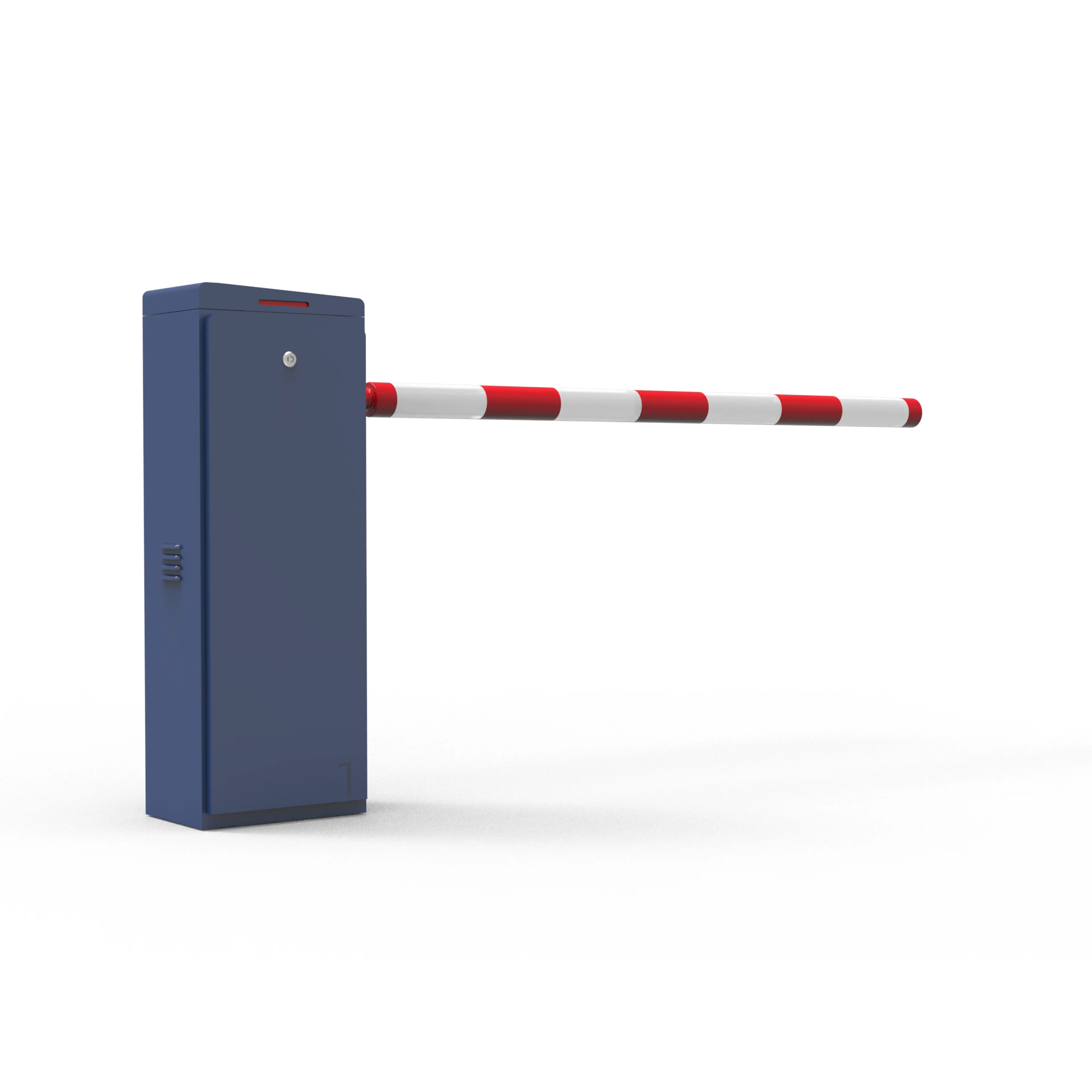Smart LPR-Enabled Boom Barrier with Anti