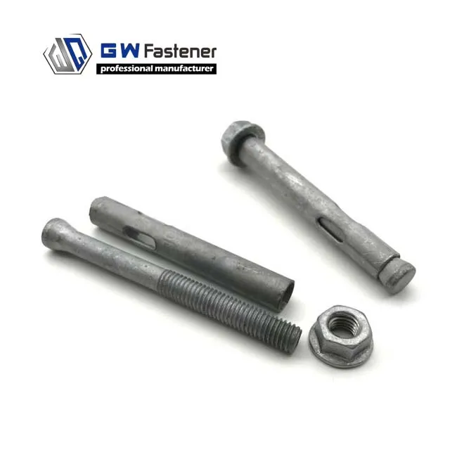 M6 M8 M10 M12 M16 Dynabolt with Nut Washer Sleeve Anchor Bolt
