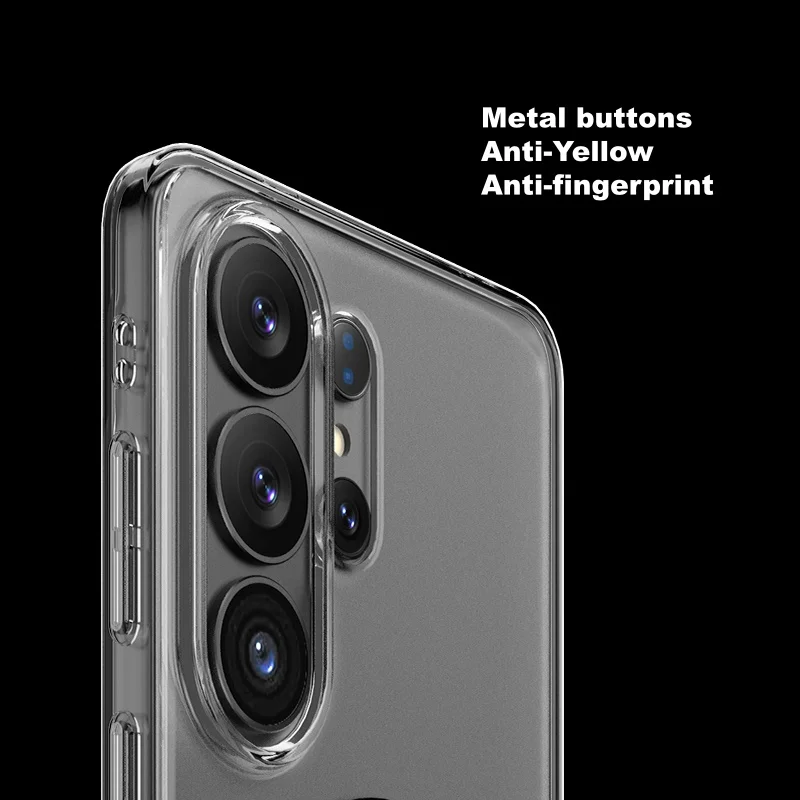 product customized shockproof anti yellowing transparent magnetic mobile phone case lens protective for samsung s26 ultra s26 oem-6