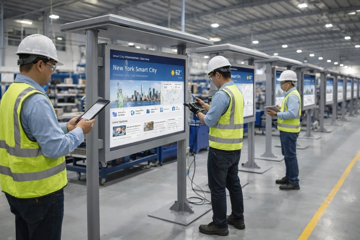 ODM OEM outdoor digital signage factory