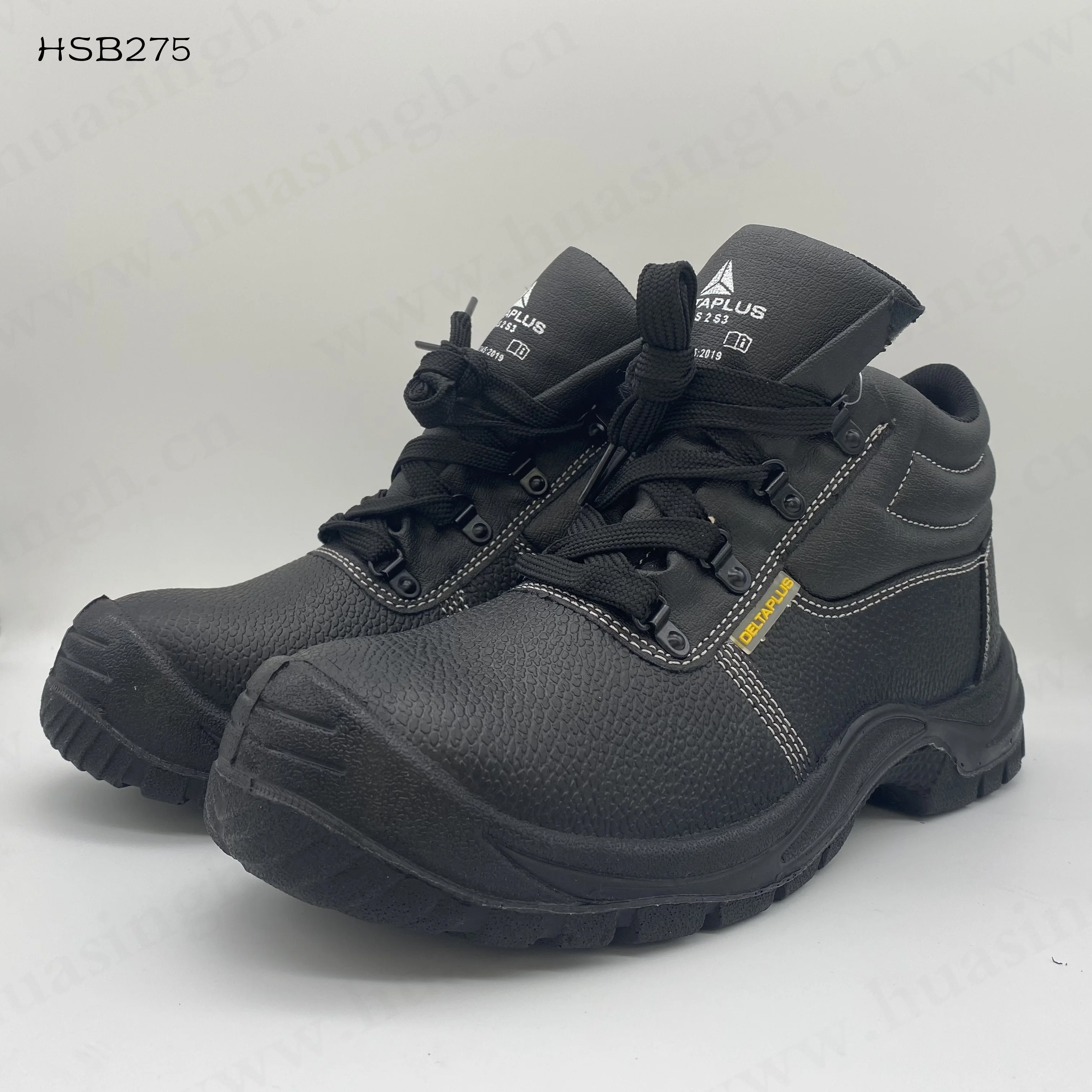 LXG,China Factory Supply Steel Plate Insert Industrial Safety Shoes Anti-kick Middle-cut S3 Safety Boots HSB275