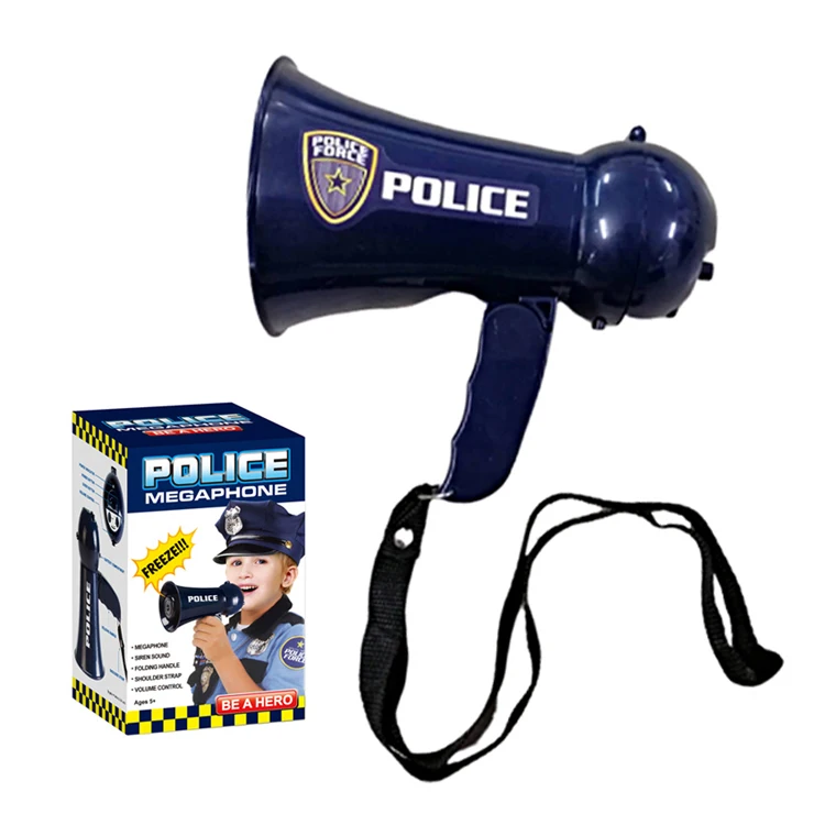 Ролевые игры полицейский мегафон Детские полицейские игрушки игровой набор