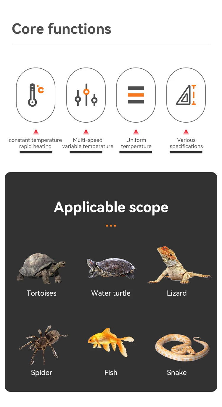 Factory Wholesale Hot Selling Graphene Material Battery Powered Reptile