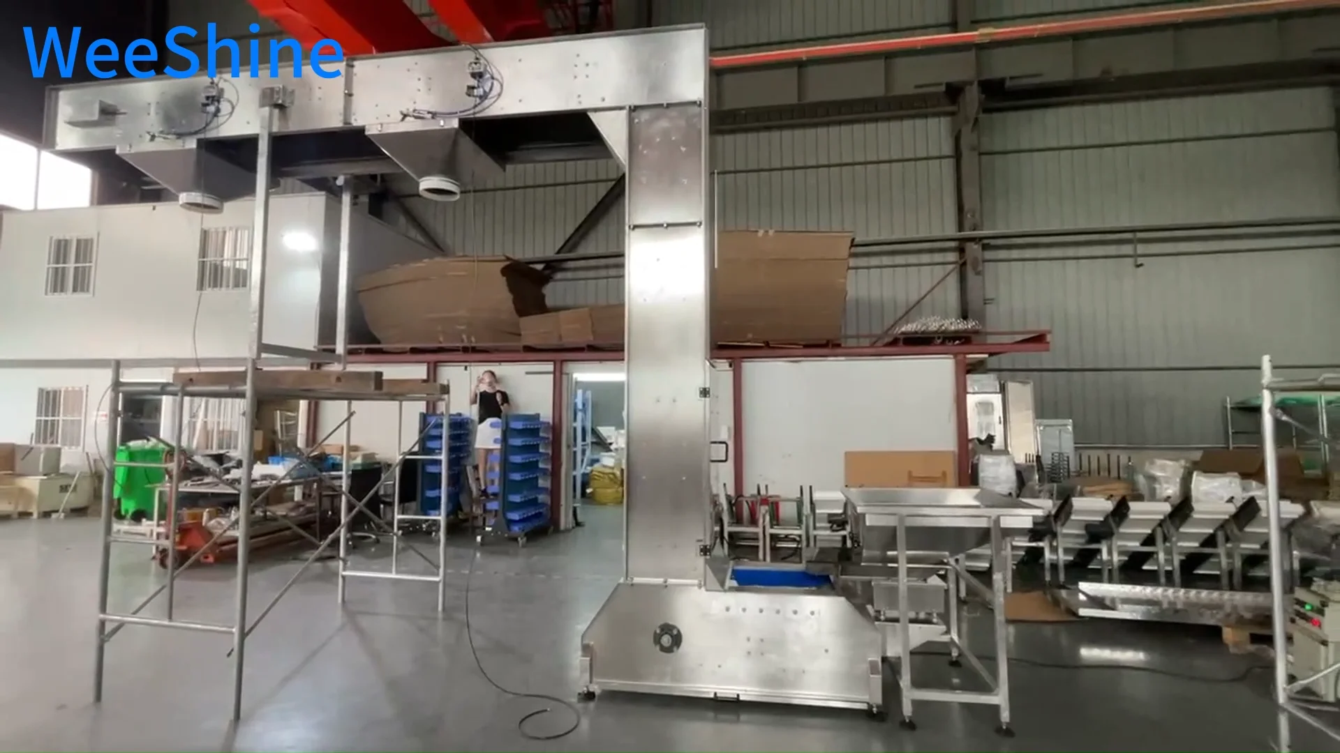 Grain Cement Plastic Buckets Chain Transporter Z Type Bucket Conveyor