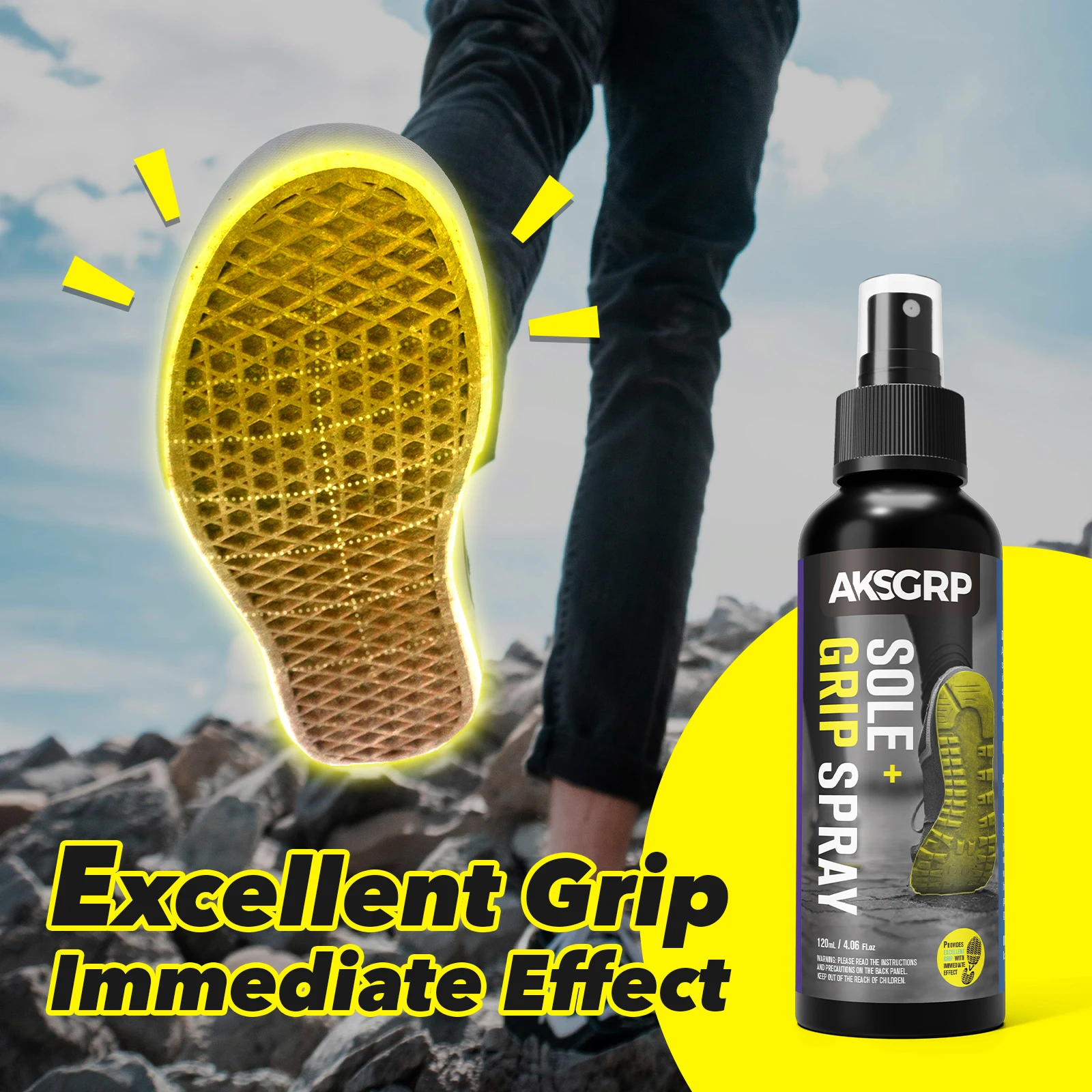 LAMXIN Spray Antidérapant Chaussures De Basket 113,4g - Améliore Traction Et Adhérence Sur Terrain