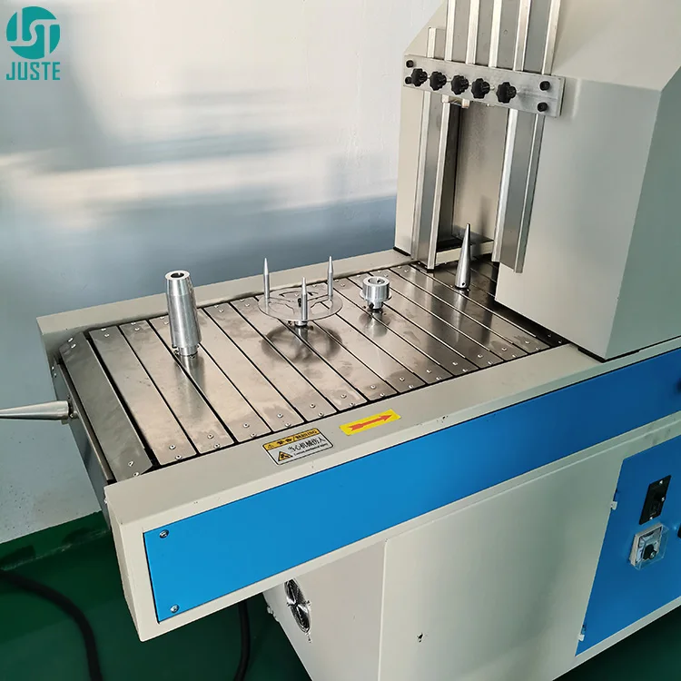 Round Plane Surface UV Curing Machine Led Drying Machinery UV Varnish Light Tunnel Oven Mercury Lamp UV Dryer