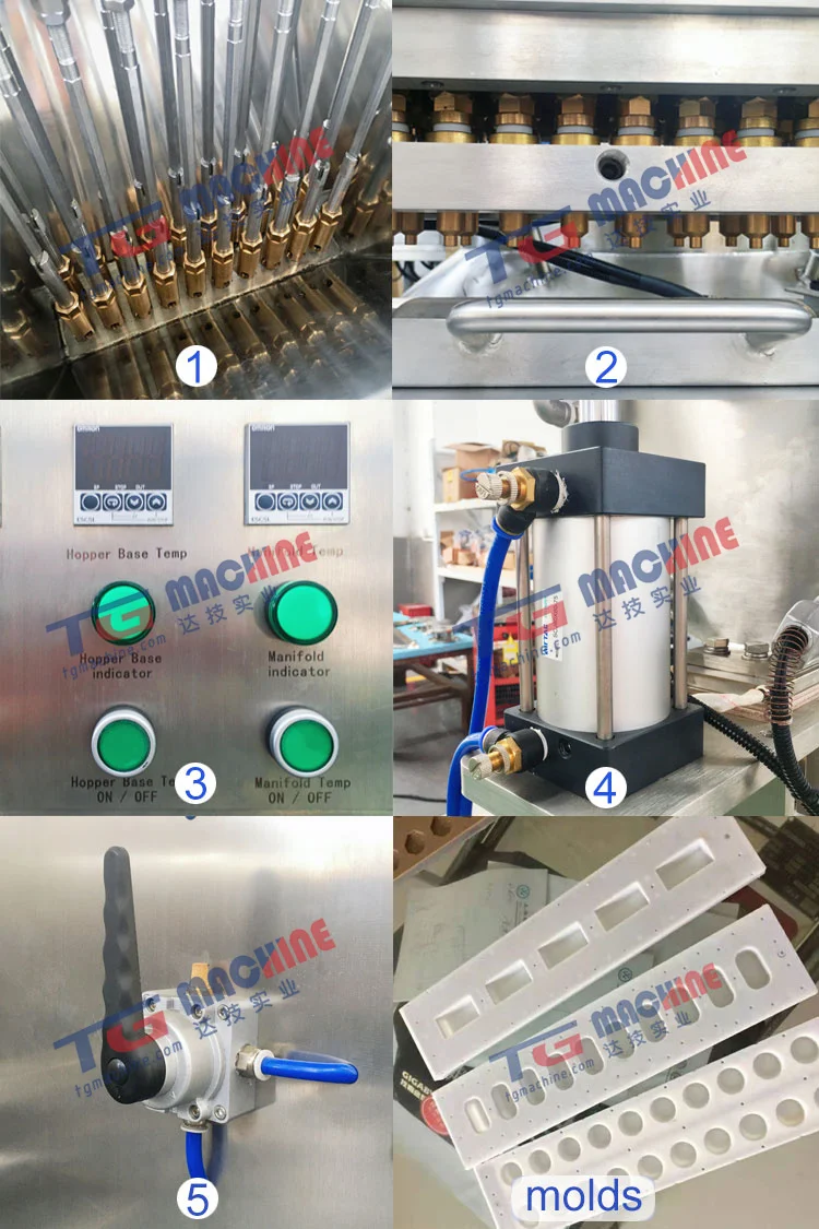 User Friendly Candy Cooking Machine Gummy Candy Starch Mogul Line Candy Cane Making Machine