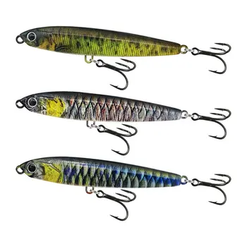10g~24g High Quality ABS Material Pencil Lure Wholesale Seawater Sinking Lure for Zander for River Fishing – Pencil – view 2