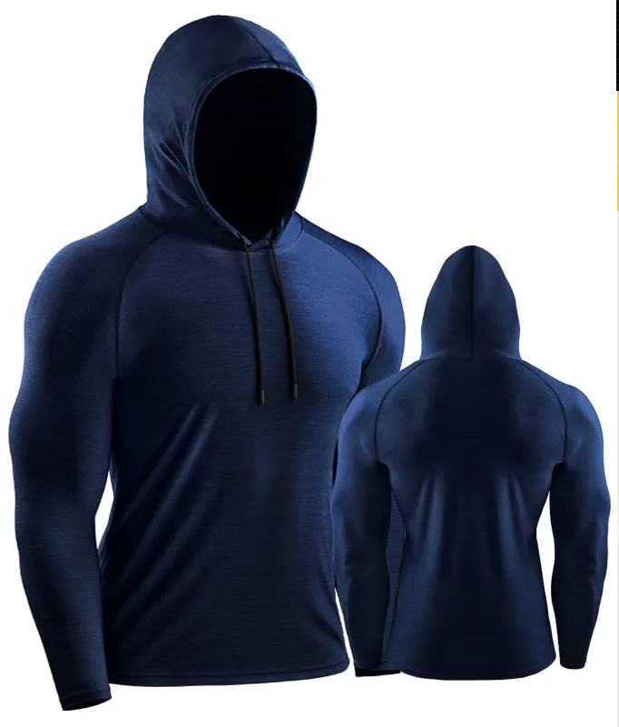 Fall Winter Polyester Quick Dry Men's Hoodie Sportswear Custom Plain ...