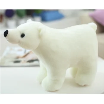 Stuffed Sea Animal Mini Plush Polar Bear Handmade Custom LOGO Soft White Polar Bear Plush Toy