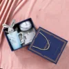 03 conjunto azul de cinco piezas