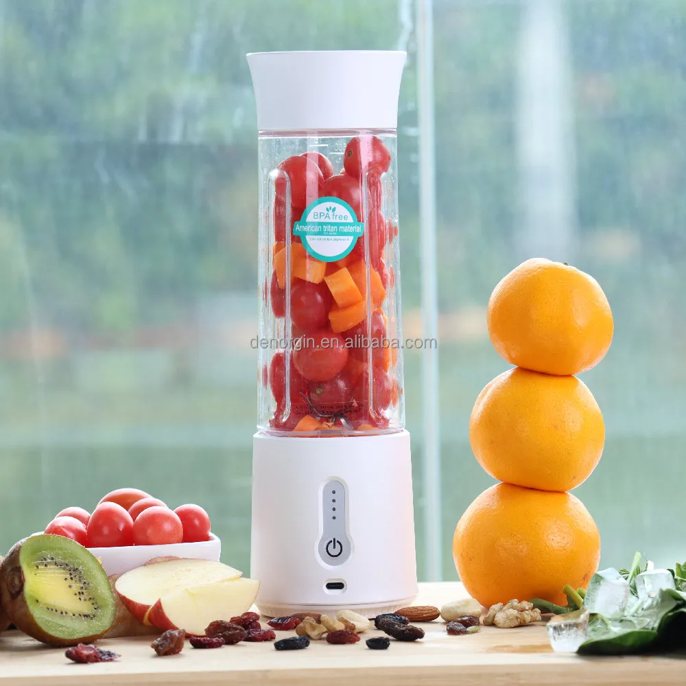 500ml Usb Juicer Fruit Blender Portable Wireless Portable Electric Food  Mixer Hand Blender for Shakes and Smoothies