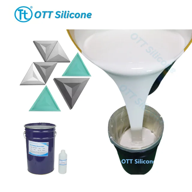 Equivalent to M4514 RTV2 Liquid Silicone Rubber Condensation Molding Application Silicona