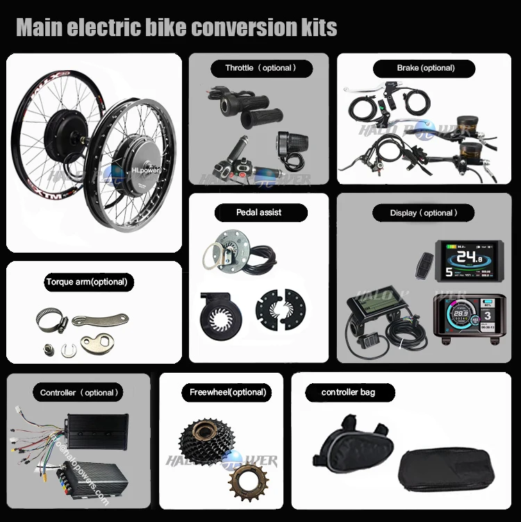 BAFANG 48 V 750 W middenmotor met VD61-display, ombouwset voor e-bike, centrale aandrijving, BBS02B, voor mountainbike, e-bike, doe-het-zelf, CAN-protocollen