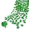 Vert 36 feuilles de vigne de 2,3 m de long