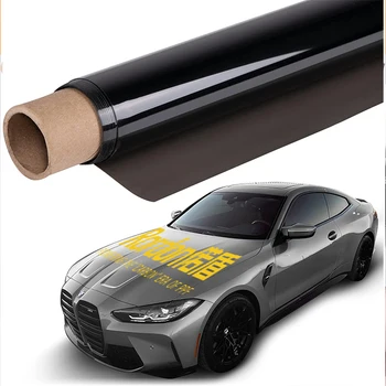 Windshield Black Car Roof Protection Film Glossy Black Panoramic Sunroof Film Car Roof Vinyl Wrap Tint Film Sticker