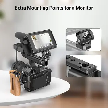 SmallRig FX30 XLR Handle Extension Rig for Sony - MD3490 detail image