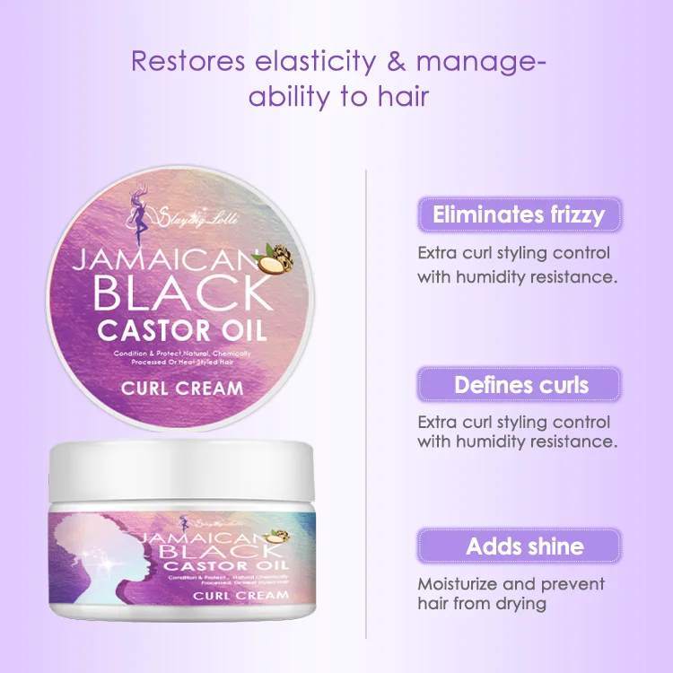 Curling Cream Curl Activator Defining Ant Frizz Cream for Natural Hair Curls Coils and Waves