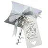 Coffret 10 bonbons de mariage en argent