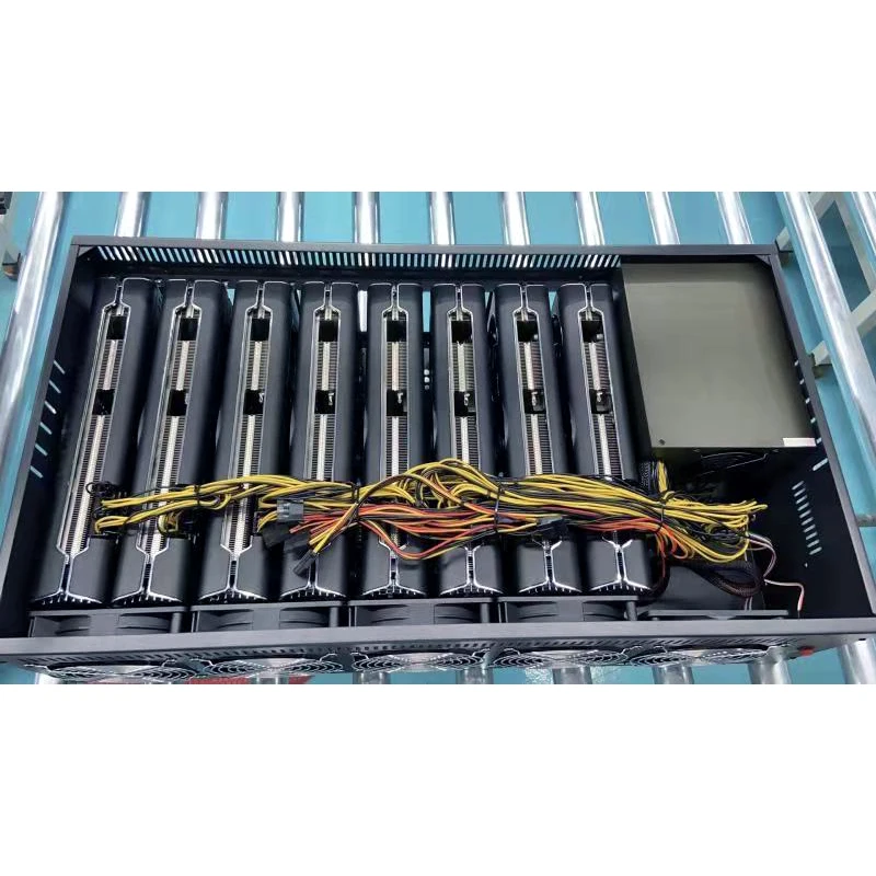 Stock Amd Sapphire Rx 5600xt Xfx Rx5700 Xt Graphic Card Rig Eth Miner 8 Gpu Ethereum Mining Machine 3mh 445mh Higher Hashrate Buy Stock Xfx Amd 5600xt 5700xt Graphic Card Rig R 5700xt