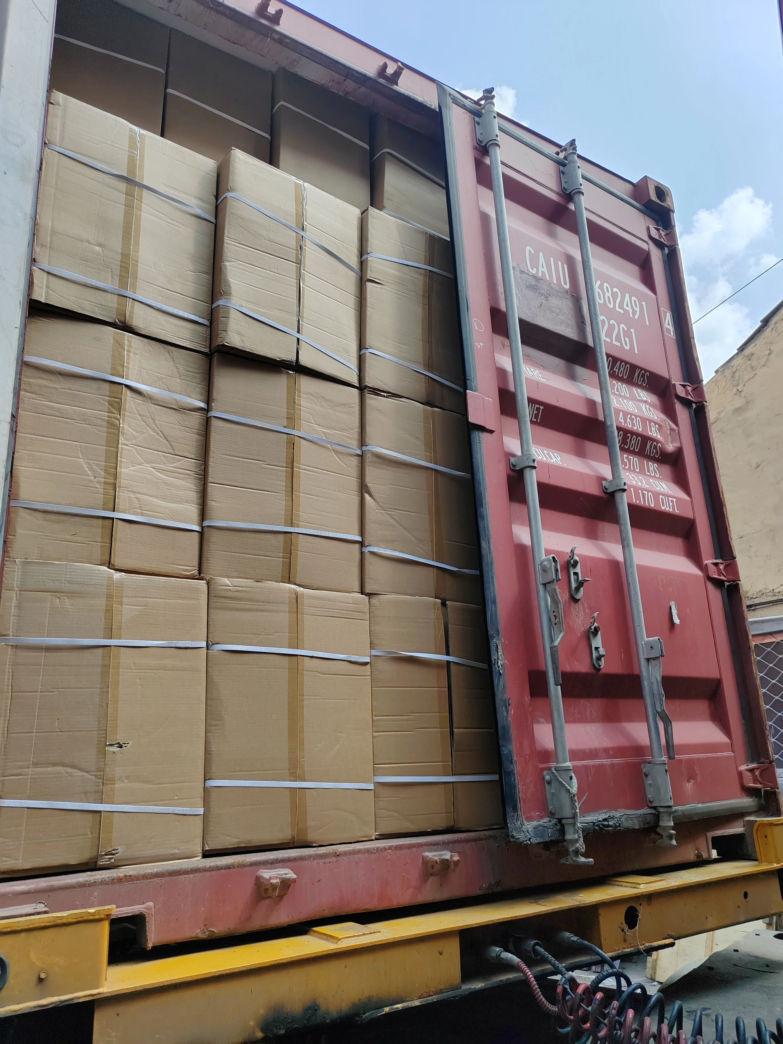 Packaging & shipping specifications