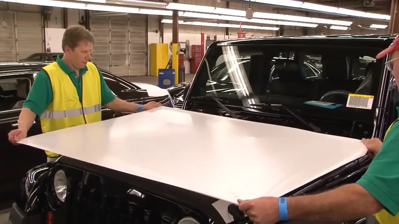 Car Hood Vehicle Protection Film No Residue Self Adhesive Body Wrapping