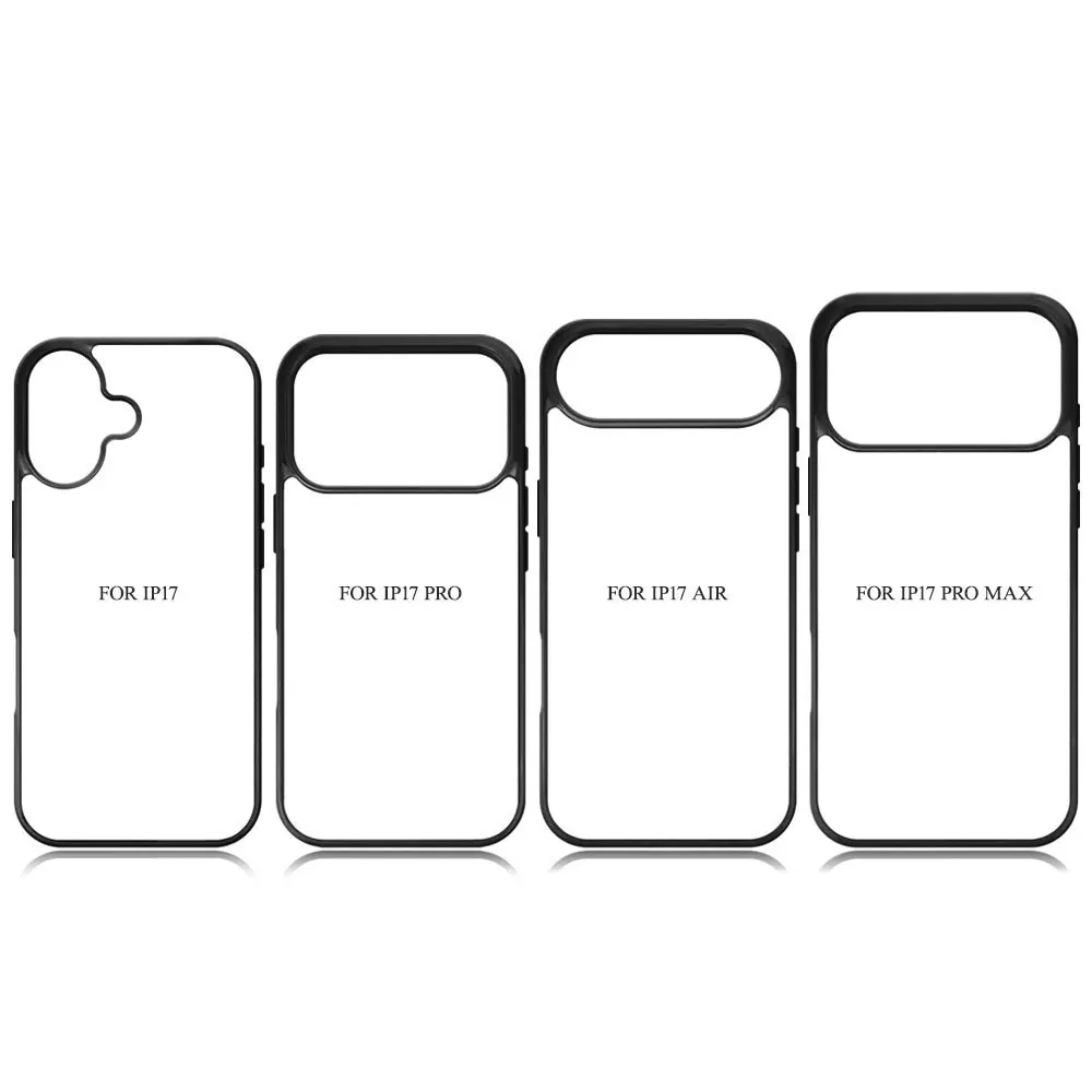 product laudtec heat transfer printing phone case for iphone 17 air pro max blank 2d tpu pc customized print logo printed cover sjk1059-9