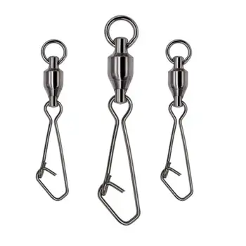Connector Lure Hook Connector Stainless Steel Coastlock Snap Fishing Swivels Con - Foto 4