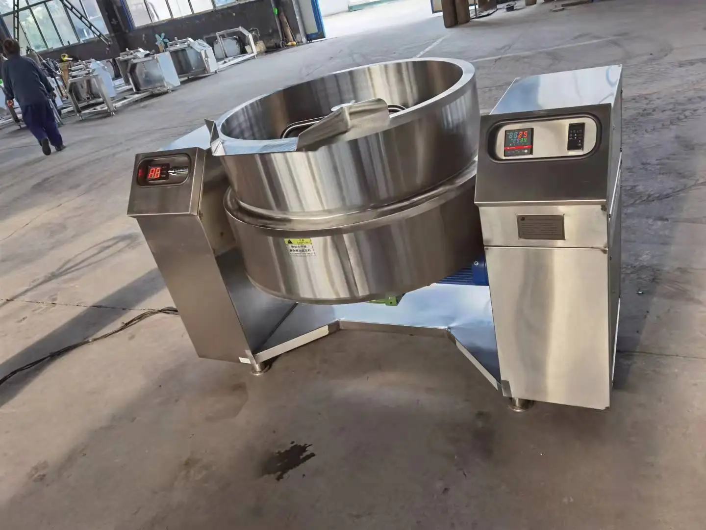 Индукционная модель электромагнитного нагрева планетарного перемешивания приготовления пищи автоматический жаккардовый