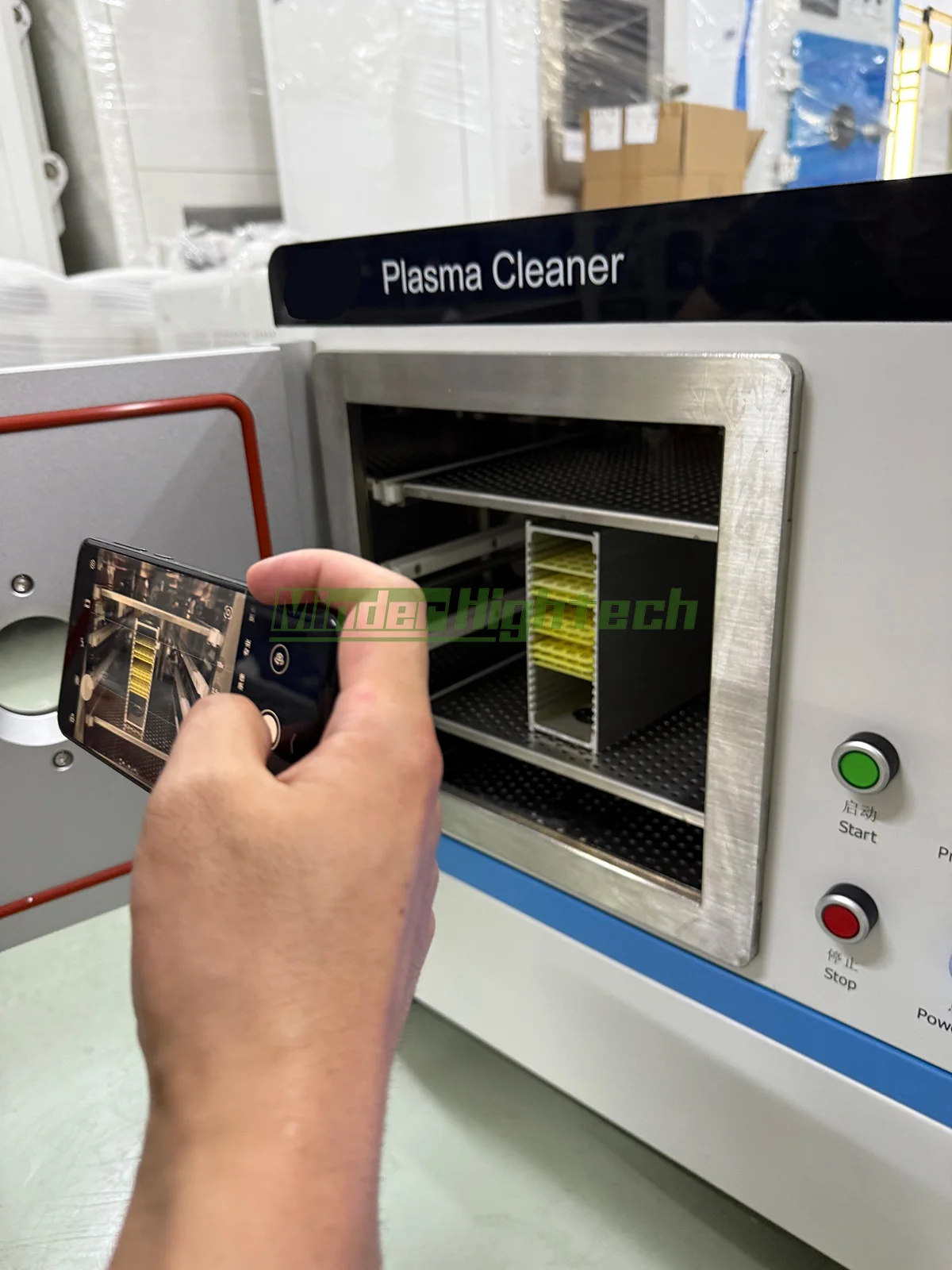 5L Vacuum Plasma Cleaning Cleaner Machine / Vacuum Plasma Surface Treatment