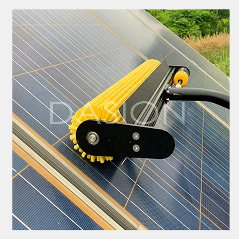 Telescopic Water Fed Pole Solar Panel Cleaning Machine Solar Panel ...