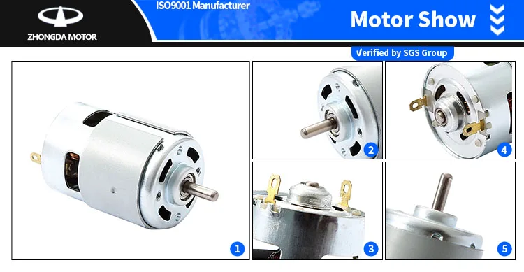 RS775 Original Electric Motors RS 775 DC Motor