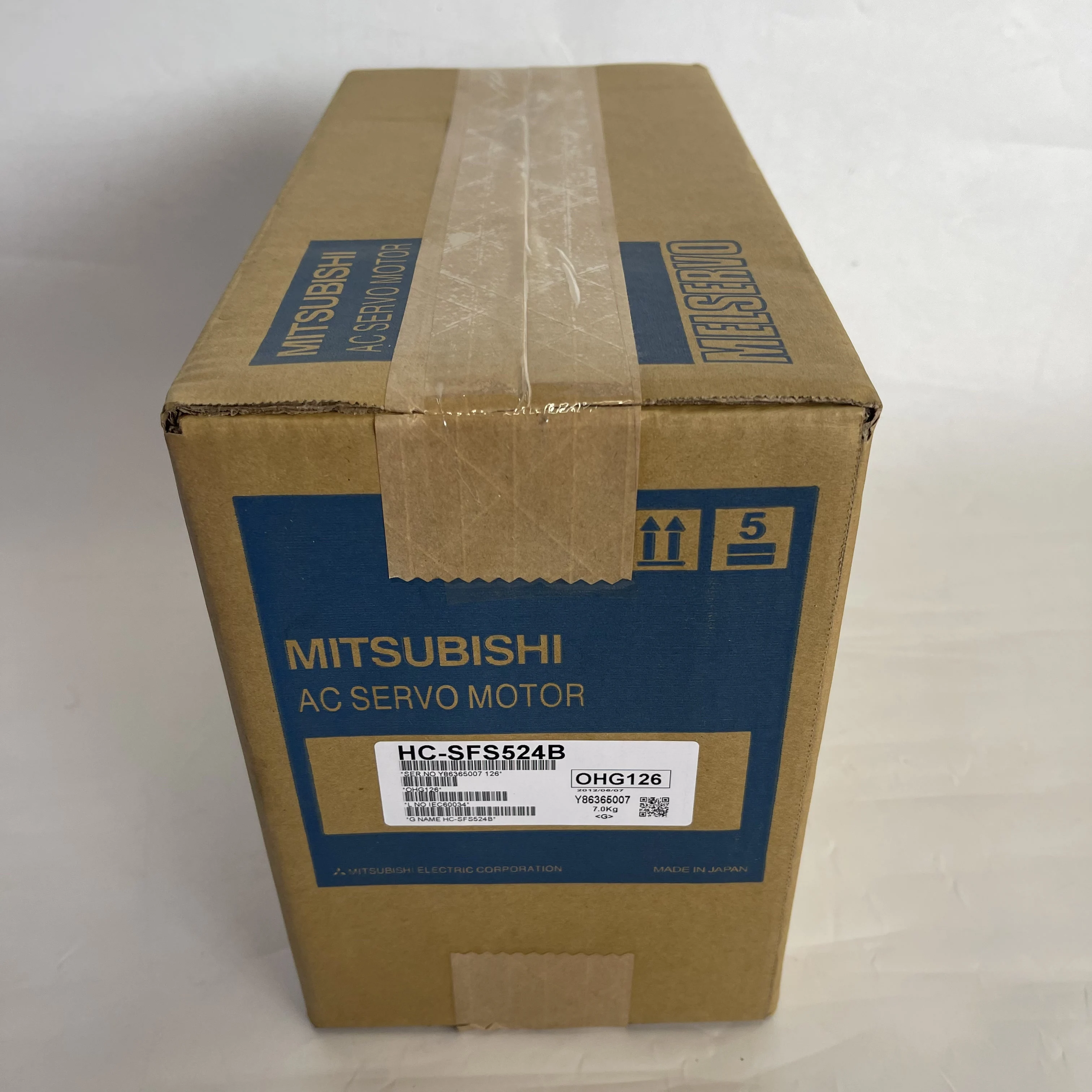 Mitsubishi AC Servo Motor HC-SFS524B