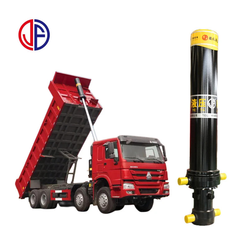Reliable Single-acting HD Truck 4 Stage Hydraulic Cylinder for Tipper