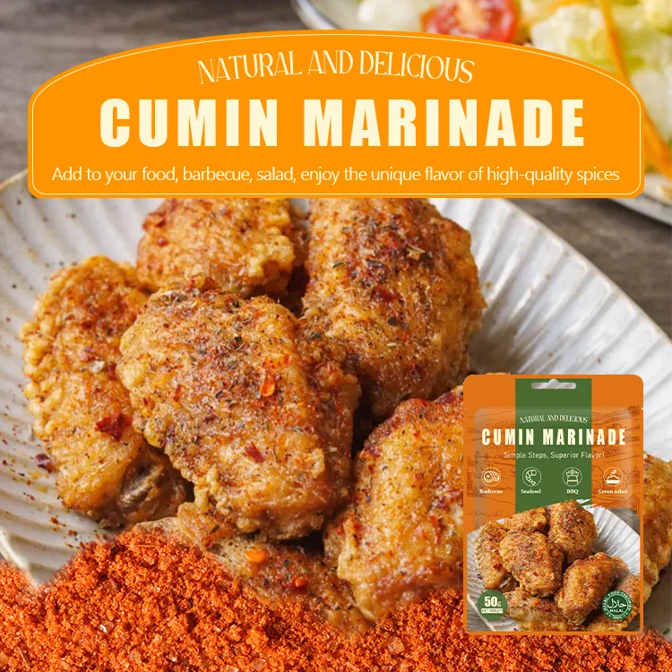Mcsino Original Chinese Flavor Ground Cumin Marinade Powder For Fried Chicken 1kg Per Bag Cumin