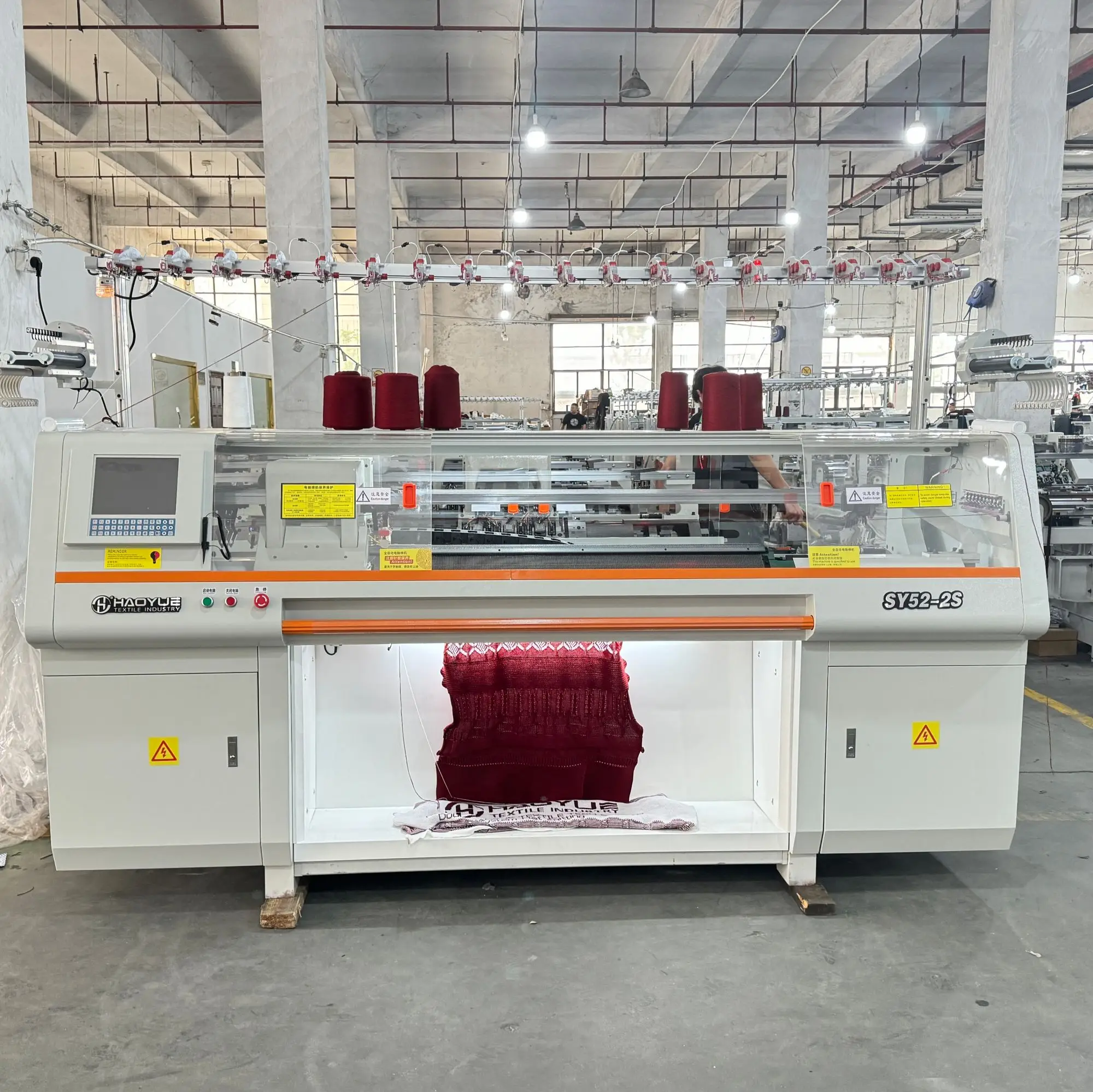 Shima Seiki Type Computerized Knitting Machinery Used for Garment Knitting