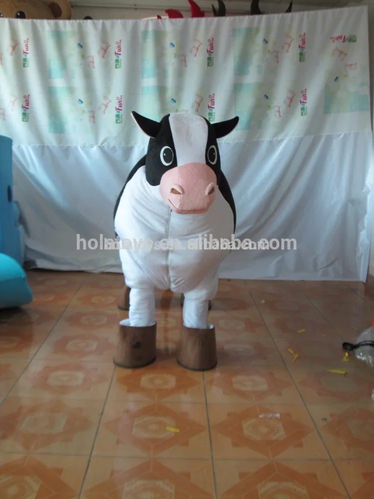 Mascotte taureau déguisement pour adulte chez Méga Fête