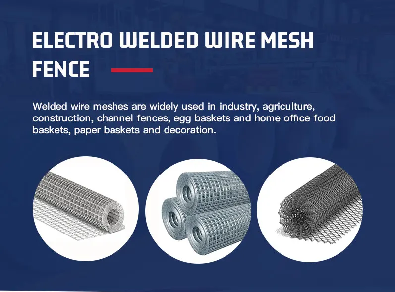 New Product 3x3 Galvanized Welded Wire Mesh Fence