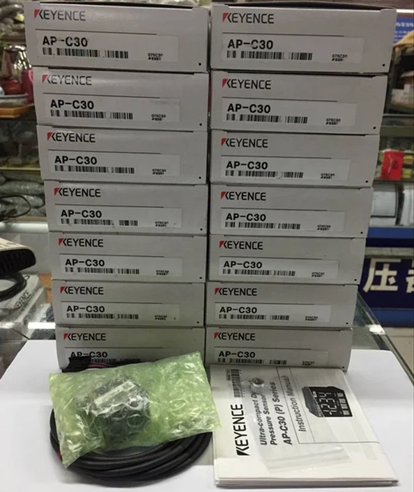 KEYENCE AP-C30 圧力センサー 8個セット KEYENCE AP-C30超小型デジタル圧力センサー新品オリジナル