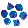 Azul y morado