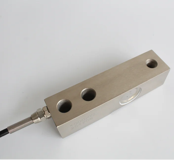 Shear Beam Load Cell Sensor Shielded Cable Weighing Sensor 2 Ton