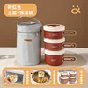 1550ml three-pack-red-glass liner insulation bag