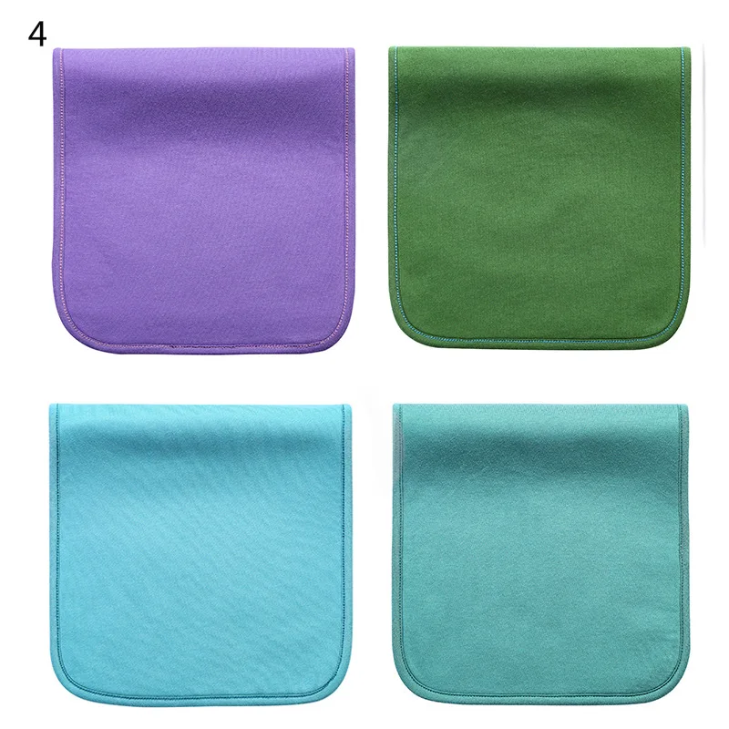 High Quality 100% Organic Cotton 6 Layers Solid Color Super Soft Bib And Muslin Burp Cloths Burping Towel For Baby details