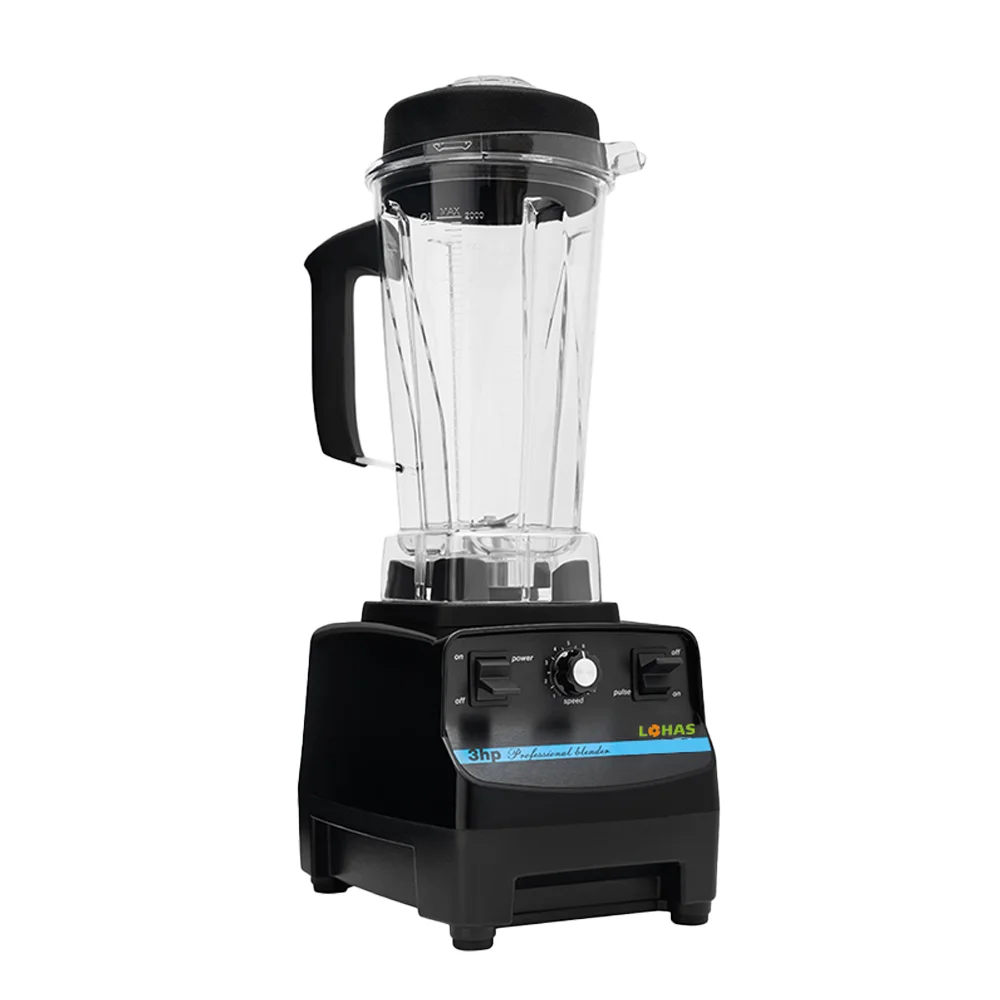 Mesin Blender Industri Komersial Lohas Tugas Berat, Pengolah Makanan Berkecepatan Tinggi, Chopper, Juicer Sayuran, Ekstraktor, dan Mesin Penghancur Bahan Makanan